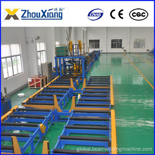 Horizontal Assembling Production Line H Section Steel Horizontal Assembly and Welding Line Supplier